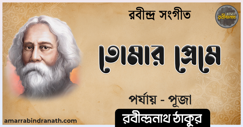 তোমার প্রেমে ধন্য কর যারে সত্য ক'রে পায় সে আপনারে